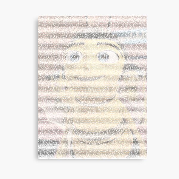 Bee Movie Script Canvas Prints Redbubble