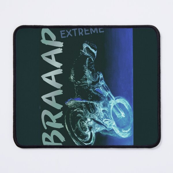 Item preview, Braaap Biker Digitally Enhanced Graphite Sketch - Extreme Dirt designed and sold by ViewerEqualsPhoton.