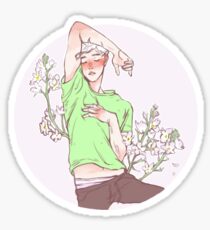 Water Violets Sticker