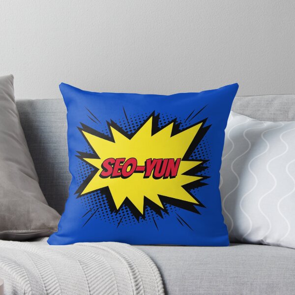 Item preview, Seo-yun name id tag comic custom personalized kapow style artwork designed and sold by CreatedbyJR.
