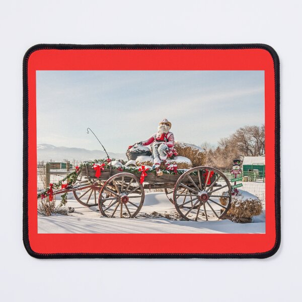 Item preview, Cowboy Santa in a Wagon designed and sold by Sue Smith.