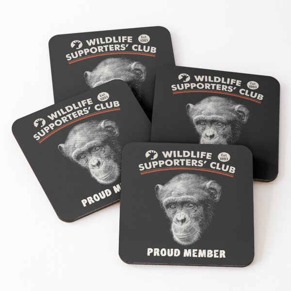 Item preview, Chimpanzee Close-up Picture for Wildlife Supporters designed and sold by Scotch Macaskill.