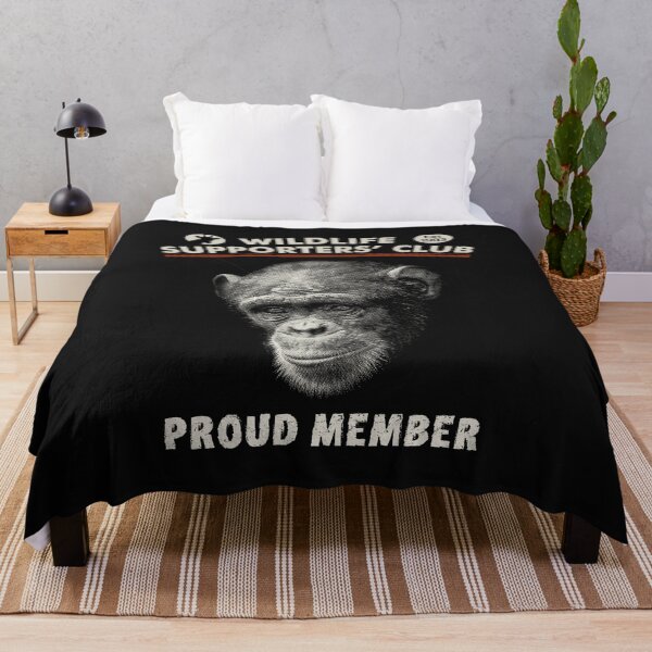 Item preview, Chimpanzee Close-up Picture for Wildlife Supporters designed and sold by Scotch Macaskill.