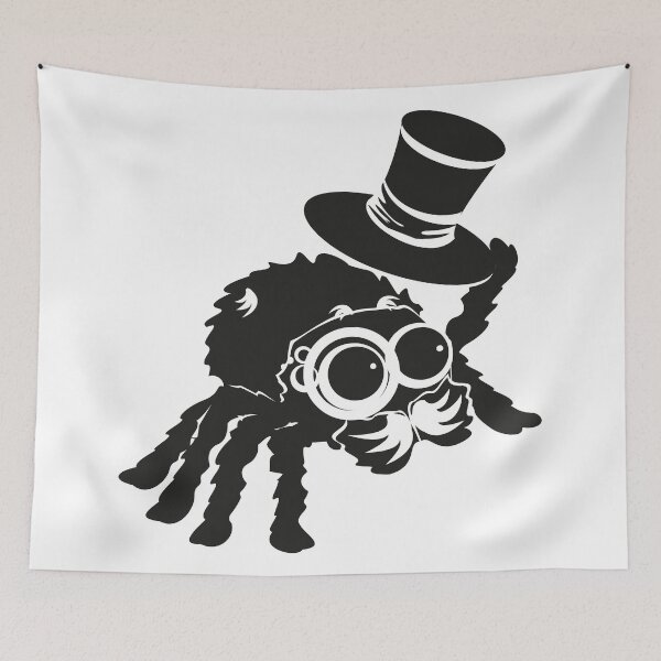 Item preview, spider greetings with tophat designed and sold by MiraNomegusta.