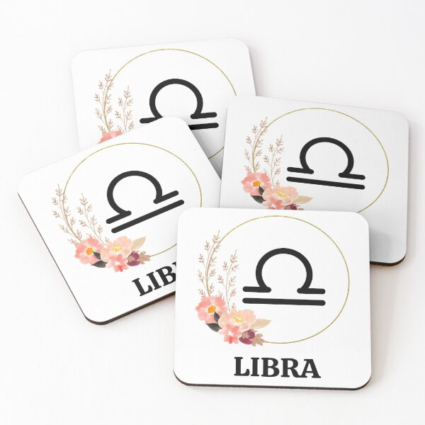 Item preview, Floral Libra Zodiac Sign designed and sold by Hellofriendco.