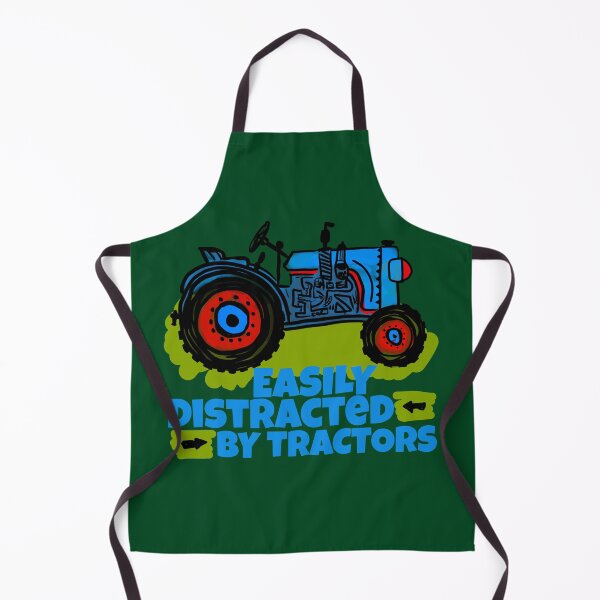 Item preview, Easily Distracted By Tractors funny farmers designed and sold by Nadey.