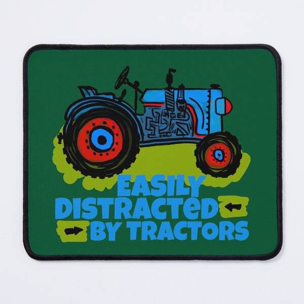 Item preview, Easily Distracted By Tractors funny farmers designed and sold by Nadey.