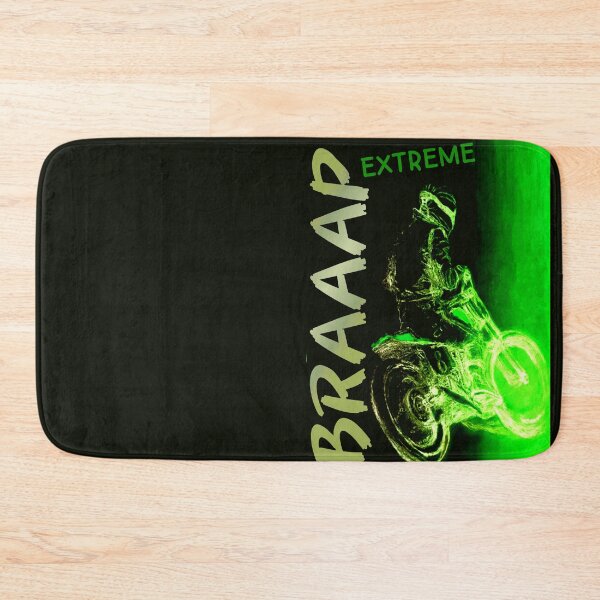 Item preview, Braaap Biker Digitally Enhanced Graphite Sketch - Extreme Dirt Motorcycle designed and sold by ViewerEqualsPhoton.