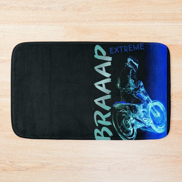 Item preview, Braaap Biker Digitally Enhanced Graphite Sketch - Extreme Dirt Motorcycle designed and sold by ViewerEqualsPhoton.
