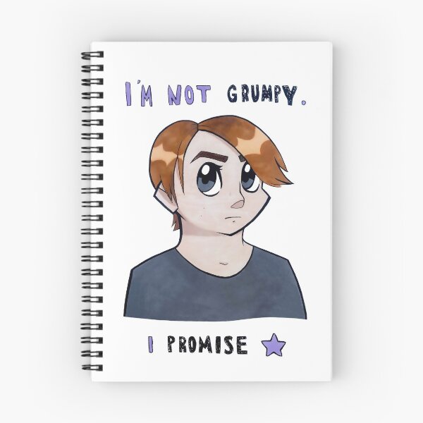 Item preview, I’m not grumpy I promise designed and sold by MG-ArtShop.
