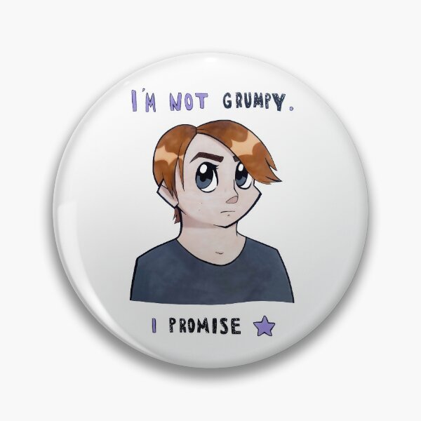 Item preview, I’m not grumpy I promise designed and sold by MG-ArtShop.