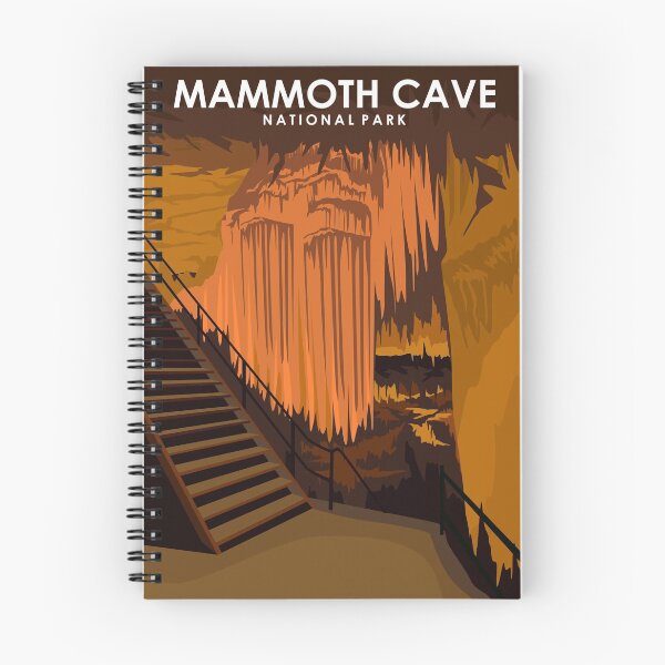 Item preview, Mammoth Cave National Park Vintage Minimal Travel Poster designed and sold by Stadify.