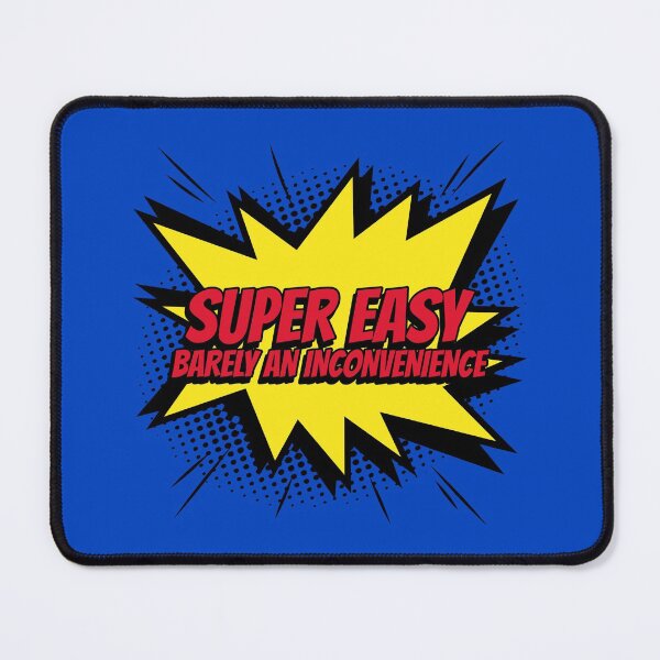 Item preview, Super easy barely an inconvenience pitch meeting comic kapow style artwork designed and sold by CreatedbyJR.