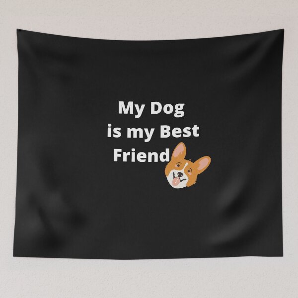 Item preview, my best bfriend is my dog designed and sold by OldArt90s.