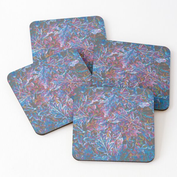 Item preview, frosted oak leafs designed and sold by Ingrid Hütten.