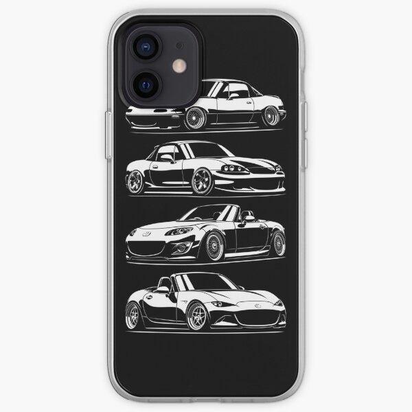 Générations MX5 Miata Coque souple iPhone