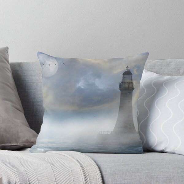 Item preview, Roker Lighthouse by Moonlight (The North Sea) designed and sold by MoragBates.