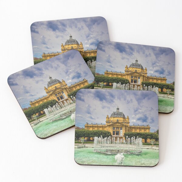 Item preview, HNK Zagreb and the fountain designed and sold by STIGPhotoDesign.