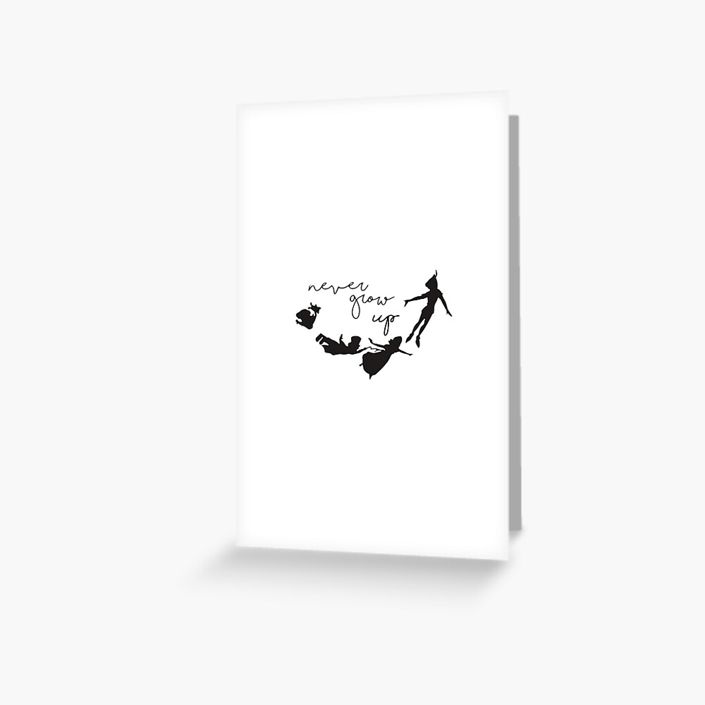 Impression Artistique Ne Jamais Grandir Peter Pan Par Sianelisha Redbubble