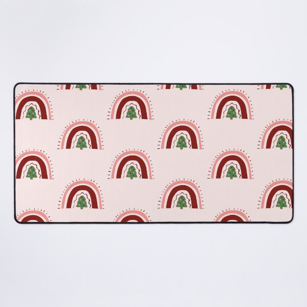 Item preview, Merry Christmas Pink And Red Rainbow designed and sold by DesignStory.