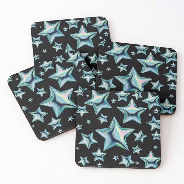 Item preview, Holographic Stars Pattern designed and sold by Meme Economy.