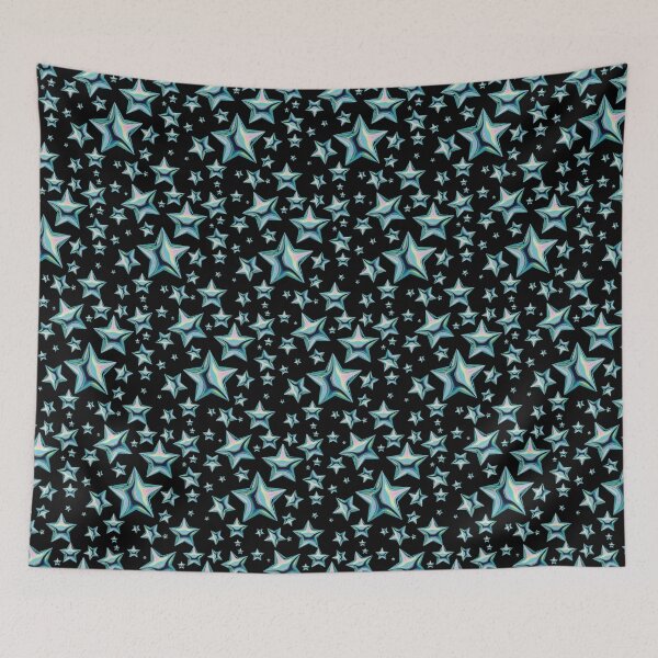 Item preview, Holographic Stars Pattern designed and sold by Meme Economy.