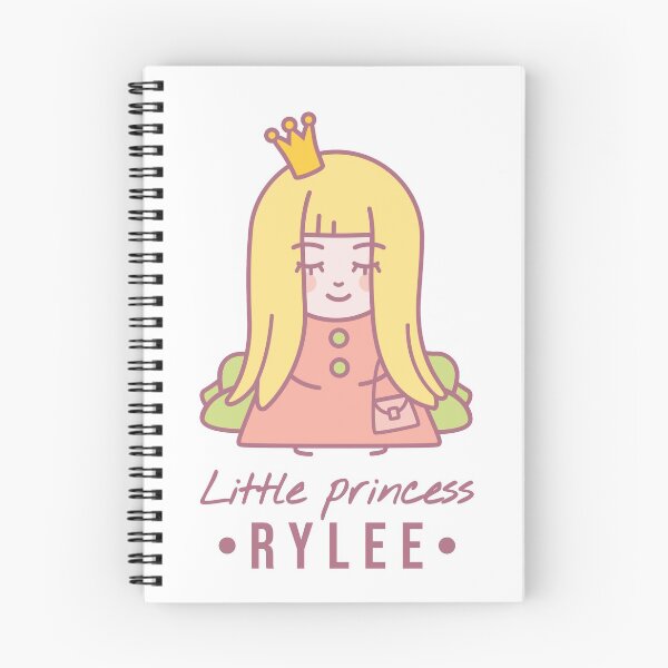 Item preview, Little princess Rylee | Blonde girl with a crown on her head and a bag sits on the couch  designed and sold by AnnaRuz.