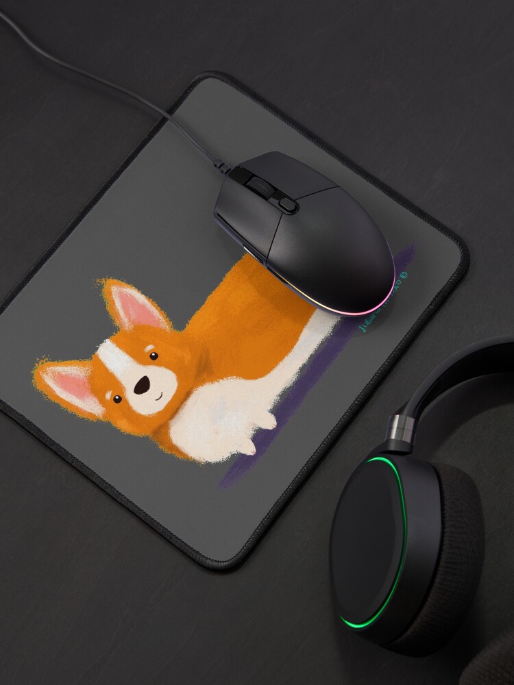 Alternate view of Corgi Dog Mouse Pad