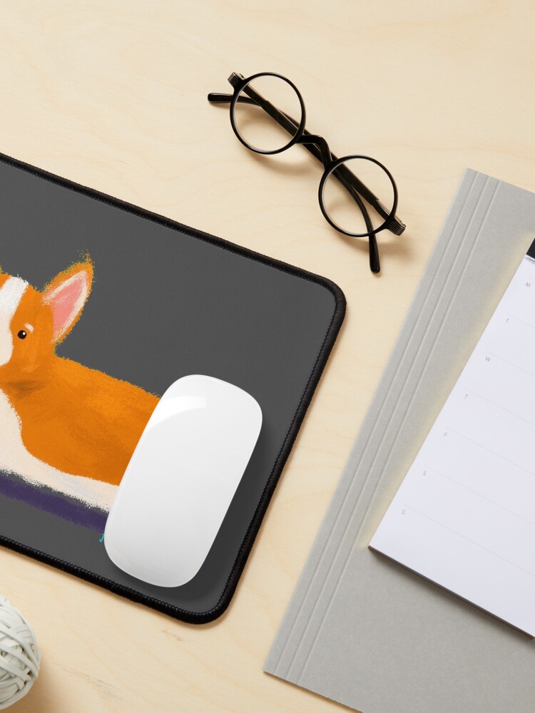 Alternate view of Corgi Dog Mouse Pad