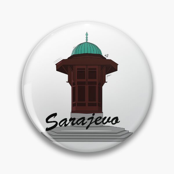 Item preview, Sarajevo Bosnia and Herzegovina Sebilj Landmark designed and sold by docBrown00.