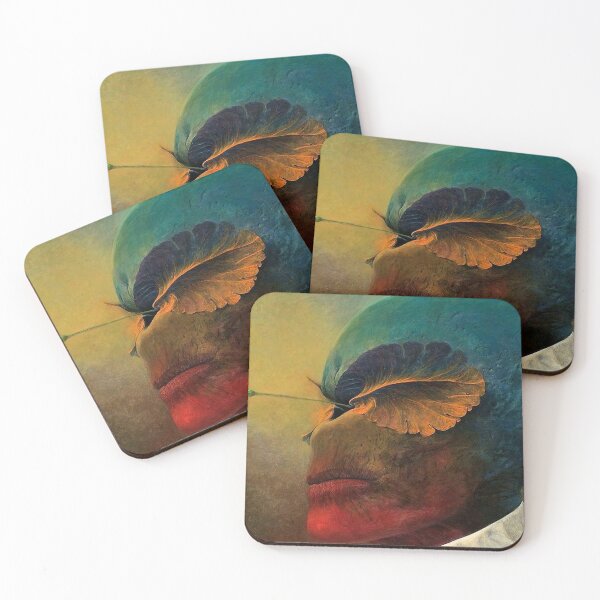 Item preview, Untitled (Strange Alien) by Zdzislaw Beksinski designed and sold by ReimagineStore.