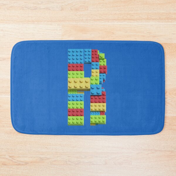 Item preview, Building Brick Initial R in Primary Colors designed and sold by TheFlyingPug.