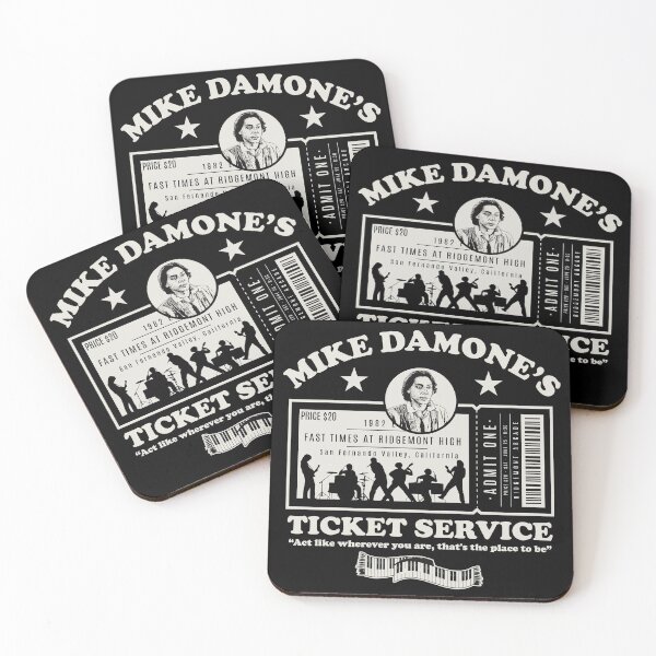 Item preview, Damone's Ticket Service designed and sold by Alema Art.