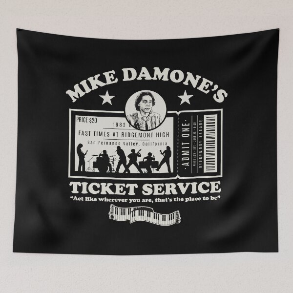 Item preview, Damone's Ticket Service designed and sold by Alema Art.