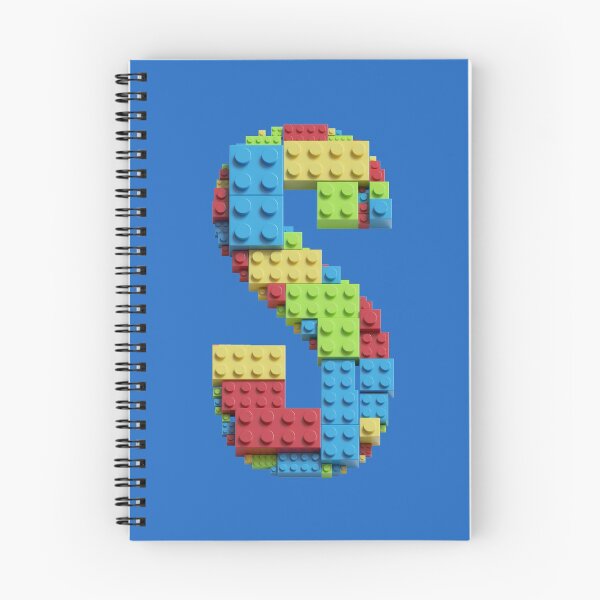 Item preview, Building Brick Initial S in Primary Colors designed and sold by TheFlyingPug.