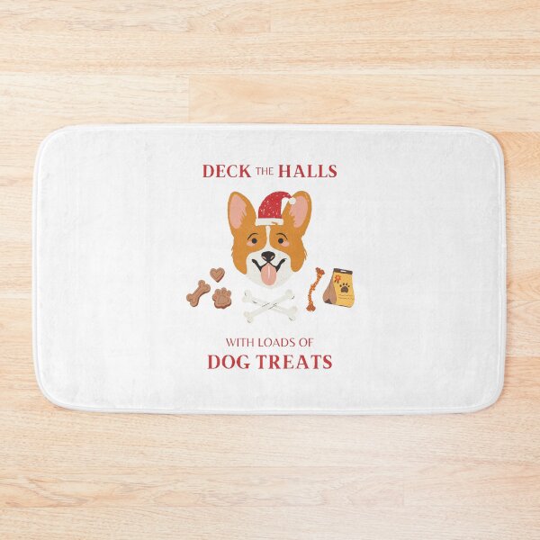 Item preview, Deck The Halls With Loads Of Dog Treats designed and sold by Creatoe.