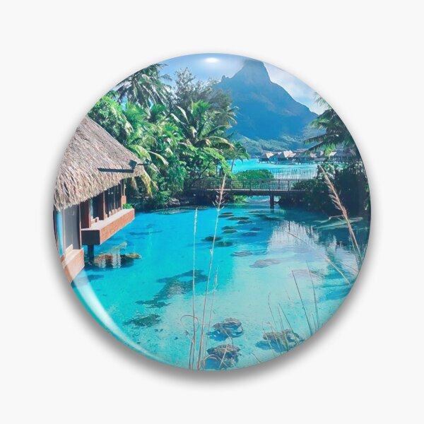Item preview, Summer in French Polynesia designed and sold by Sofia-Draws.