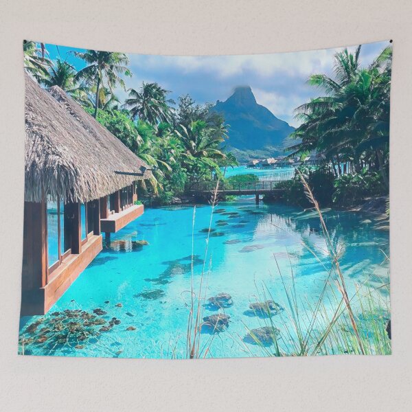 Item preview, Summer in French Polynesia designed and sold by Sofia-Draws.