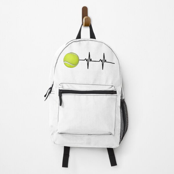 Item preview, Tennis Heartbeat T-Shirt - tennis Ball Heartbeat Tee, mug, stickers, bags designed and sold by BraveNewDesigns.