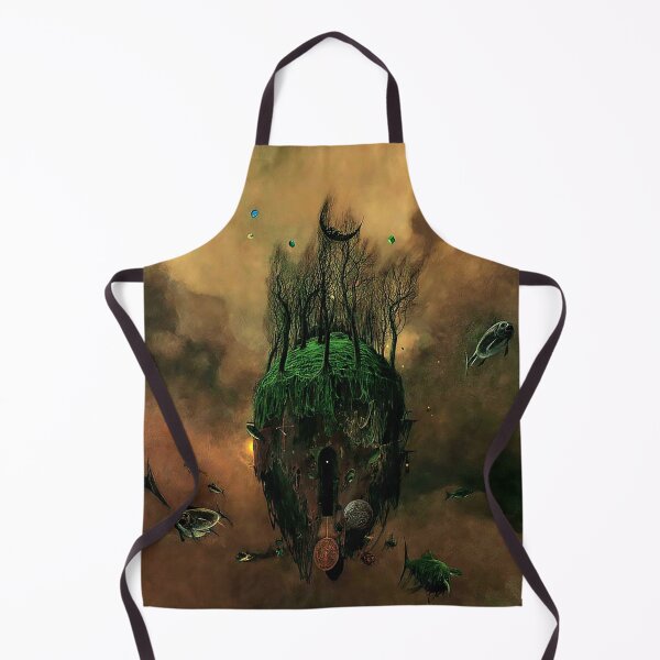 Item preview, Untitled (Little Island) by Zdzislaw Beksinski designed and sold by ReimagineStore.