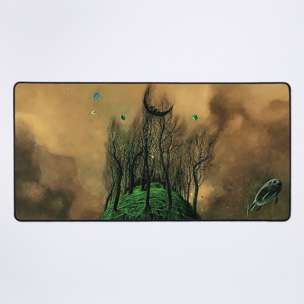 Item preview, Untitled (Little Island) by Zdzislaw Beksinski designed and sold by ReimagineStore.