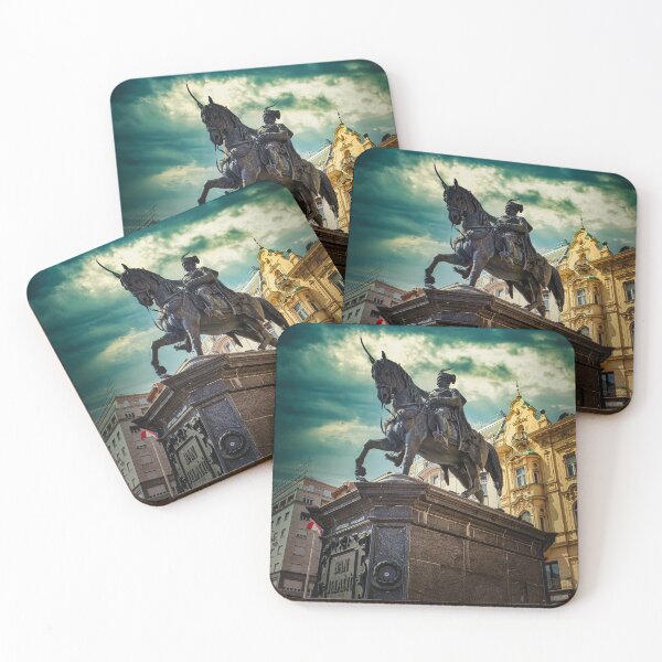 Item preview, Ban Jelačić Statue in Zagreb Croatia designed and sold by STIGPhotoDesign.