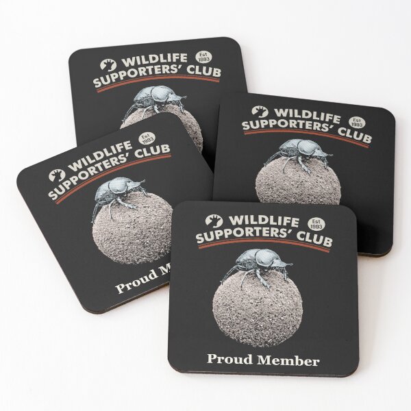 Item preview, Dung Beetle Atop its Dung Ball for Wildlife Supporters designed and sold by Scotch Macaskill.