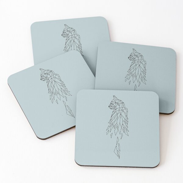Item preview, Cat polygons transparent geometric designed and sold by PicturePatty.