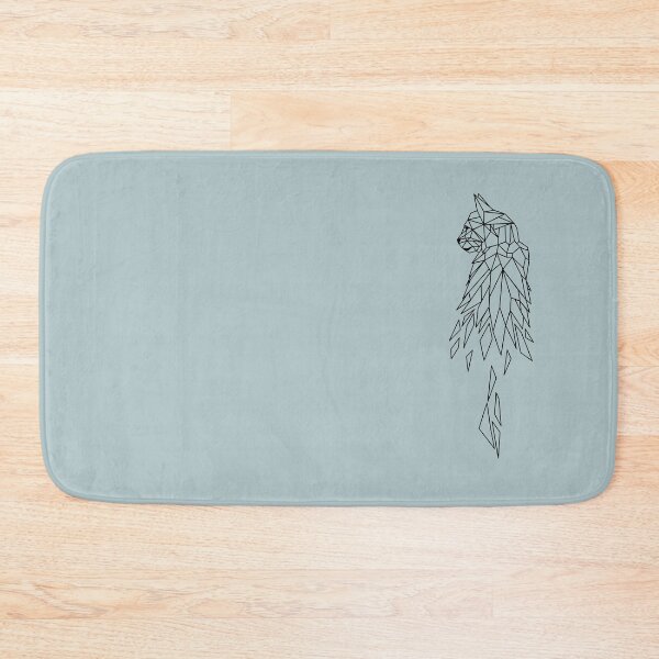 Item preview, Cat polygons transparent geometric designed and sold by PicturePatty.