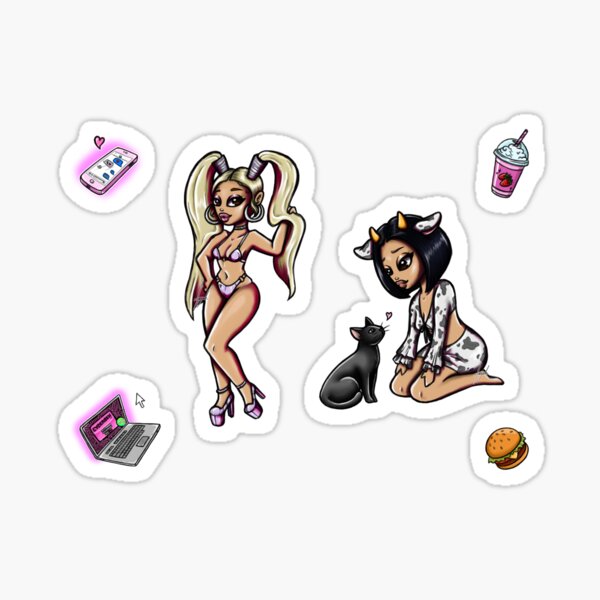 Cyber Sex and Mooo Sticker