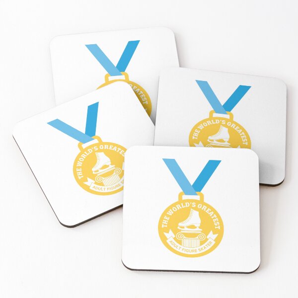 Item preview, The World’s Greatest Adult Figure Skater Gold Medal designed and sold by TripleTriple.