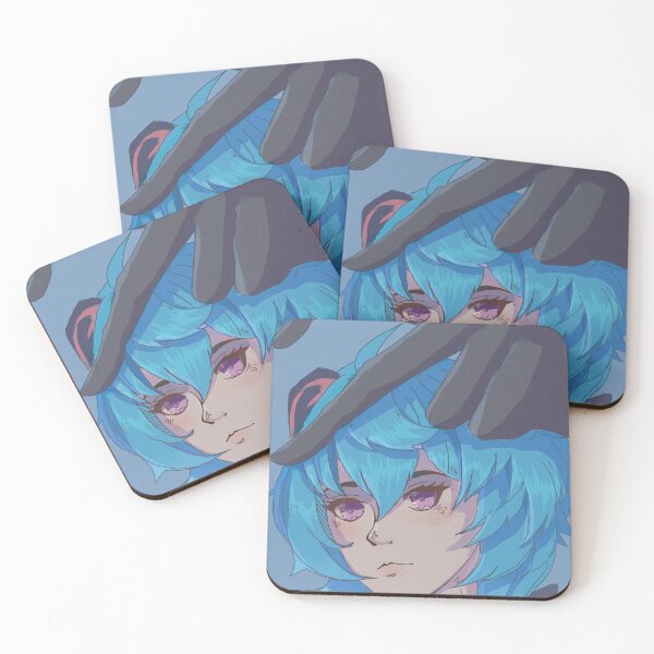 Item preview, ganyu genshin impact matching icons hearts designed and sold by Pale Adonis.