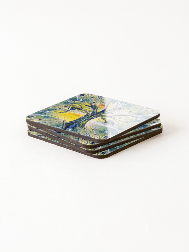 Thumbnail 4 of 5, Coasters (Set of 4), The Winter Star Tree designed and sold by RAdley21.