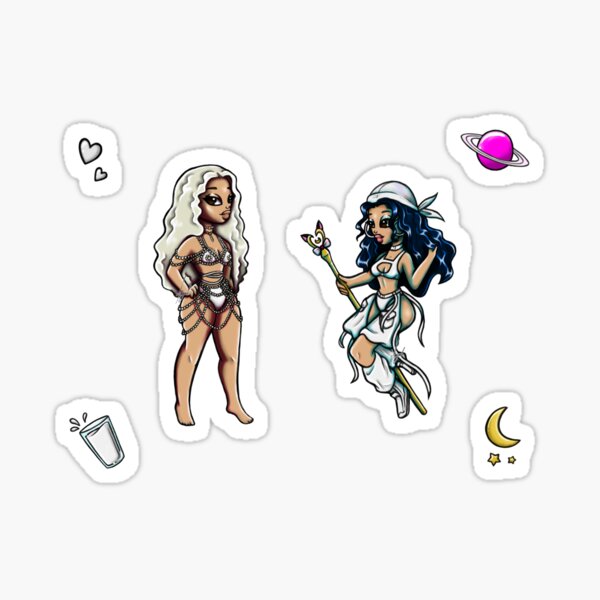 Streets and Like That Sticker